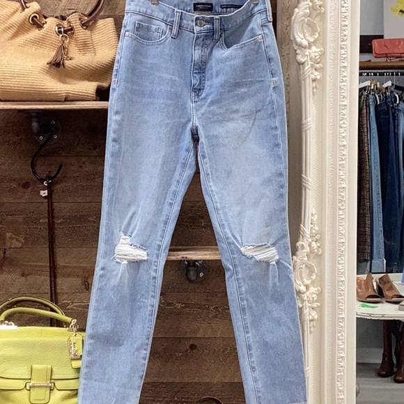 Banana Republic Skinny Ripped Size 27 - Picture 2 of 4